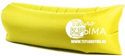 Надувной диван-гамак Тепло Крыма, желтый - фото 4536