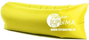 Надувной диван-гамак Тепло Крыма, желтый
