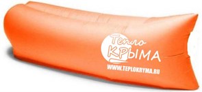 Надувной диван-гамак Тепло Крыма, оранжевый